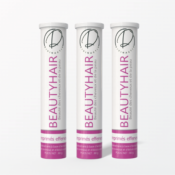 Beautyhair : comprimé effervescent (Lot de 3 tubes)