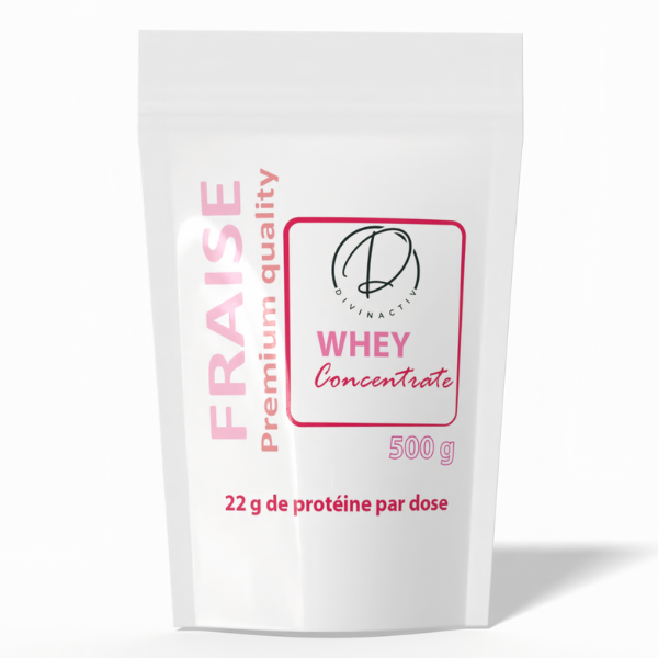 whey proteine fraise 500 g